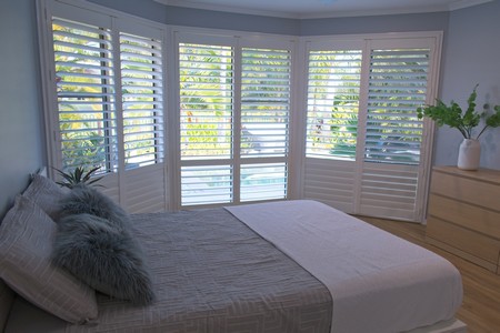 Premium plantation shutters for elegant window treatments